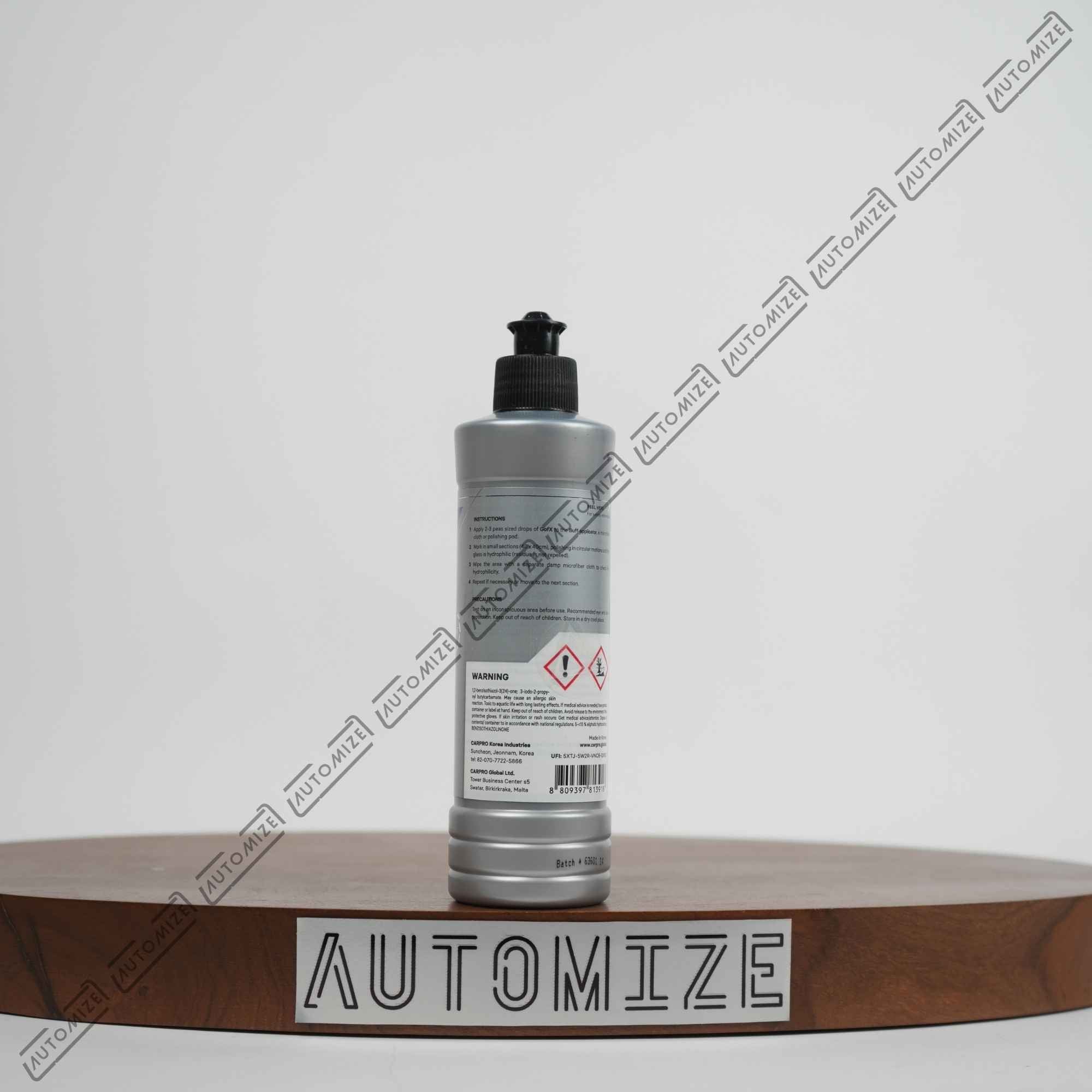 Carpro GofX Glass Oil Film Remover (250ml)