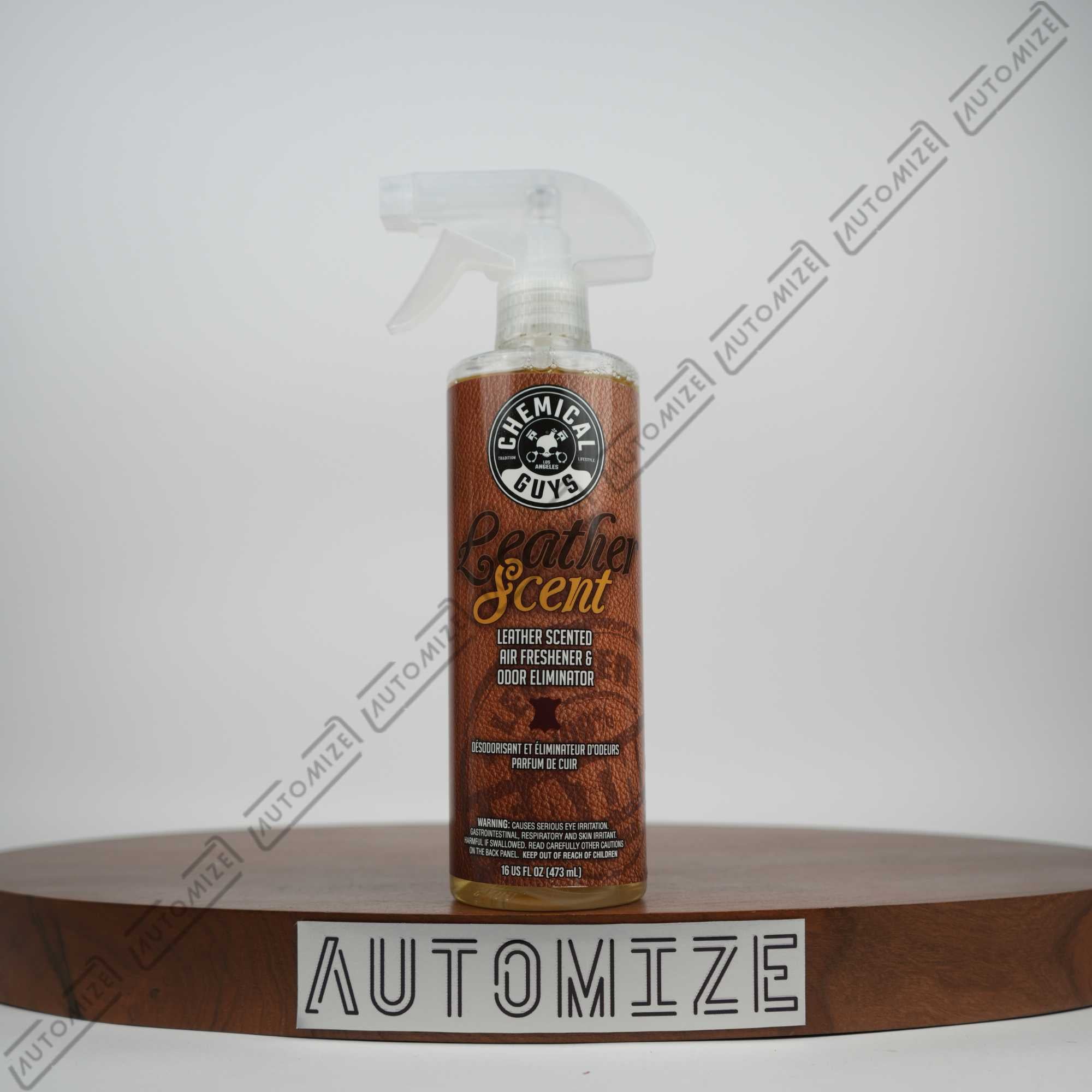 Chemical Guys Leather Scent Air freshener and Odor Eliminator (473ml)