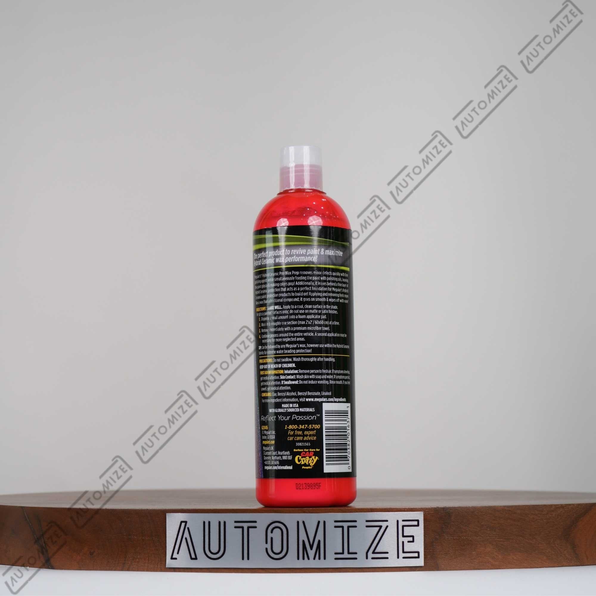 Buy Meguiar's Hybrid Ceramic Pre Wax Prep (473ml) | Automize.pk