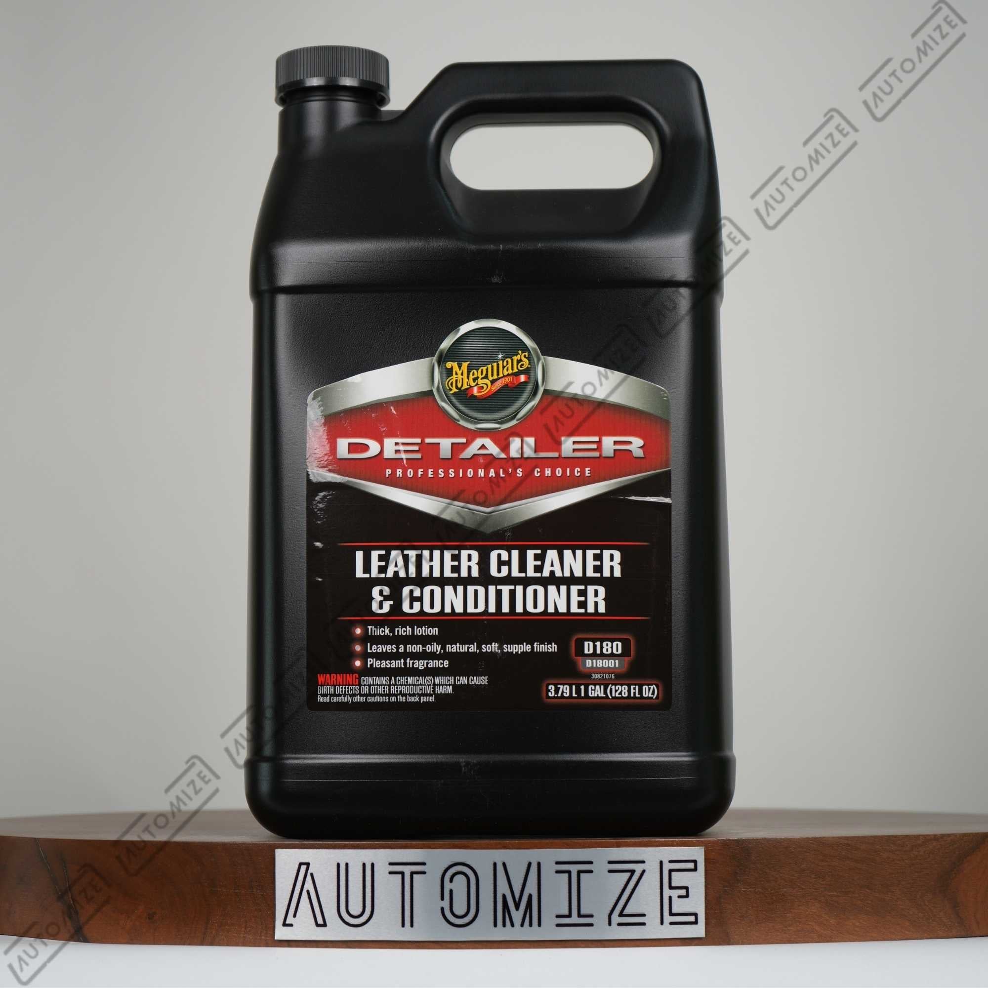 Buy Meguiar's Leather Cleaner & Conditioner (3.79l) in Pakistan | Automize.pk