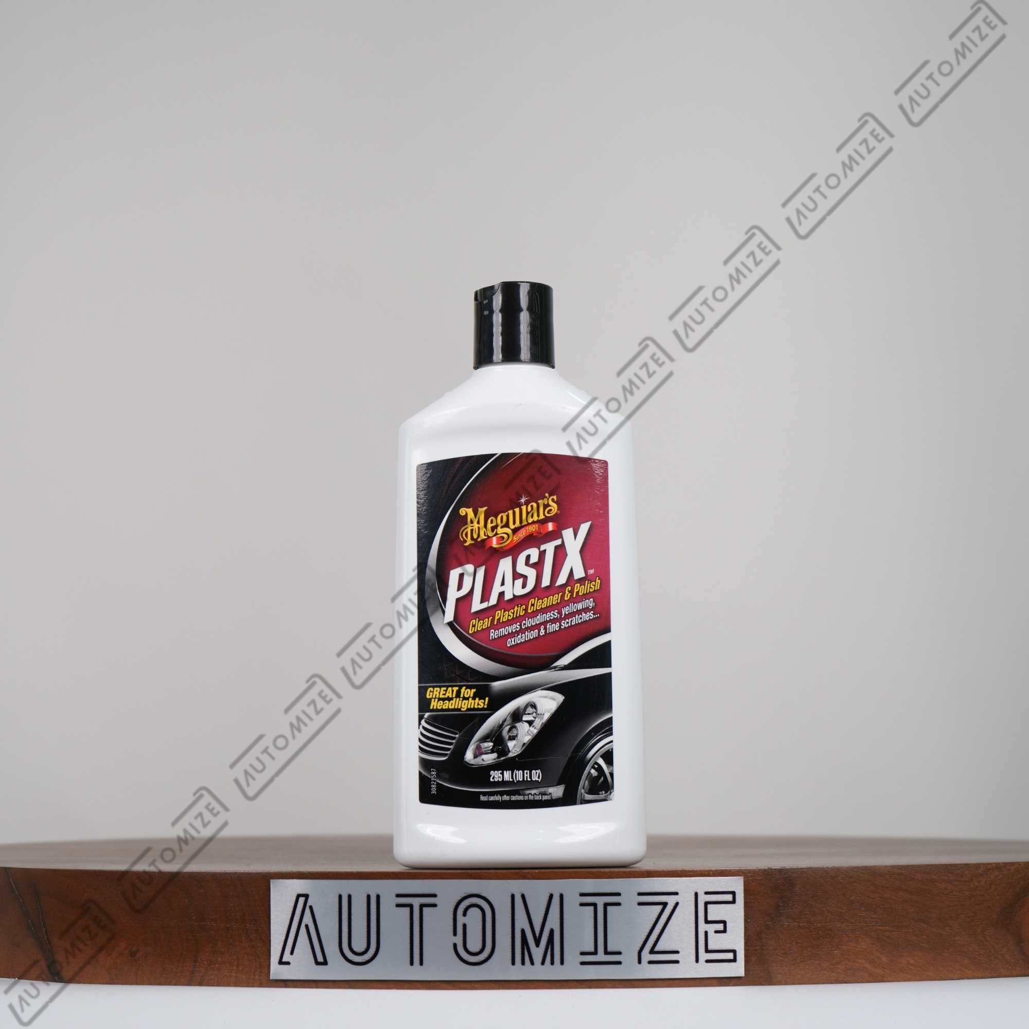 Buy Meguiar's PlastX Clear Plastic Cleaner and Polish (295ml) in Pakistan | Automize.pk