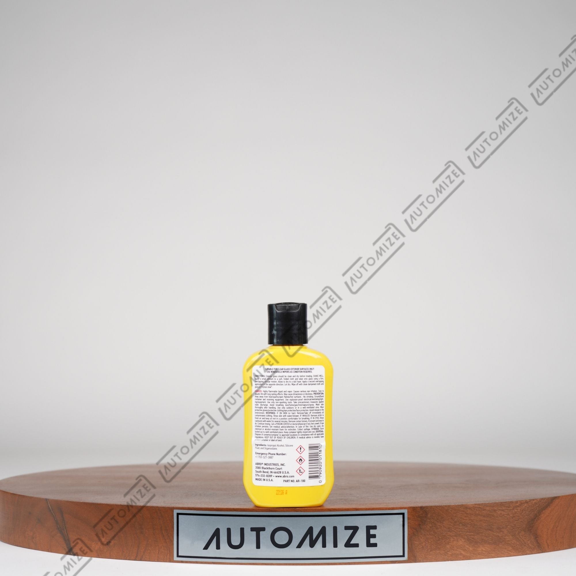 ABRO Anti Rain Formula for Exterior Glass (118ml) - Automize