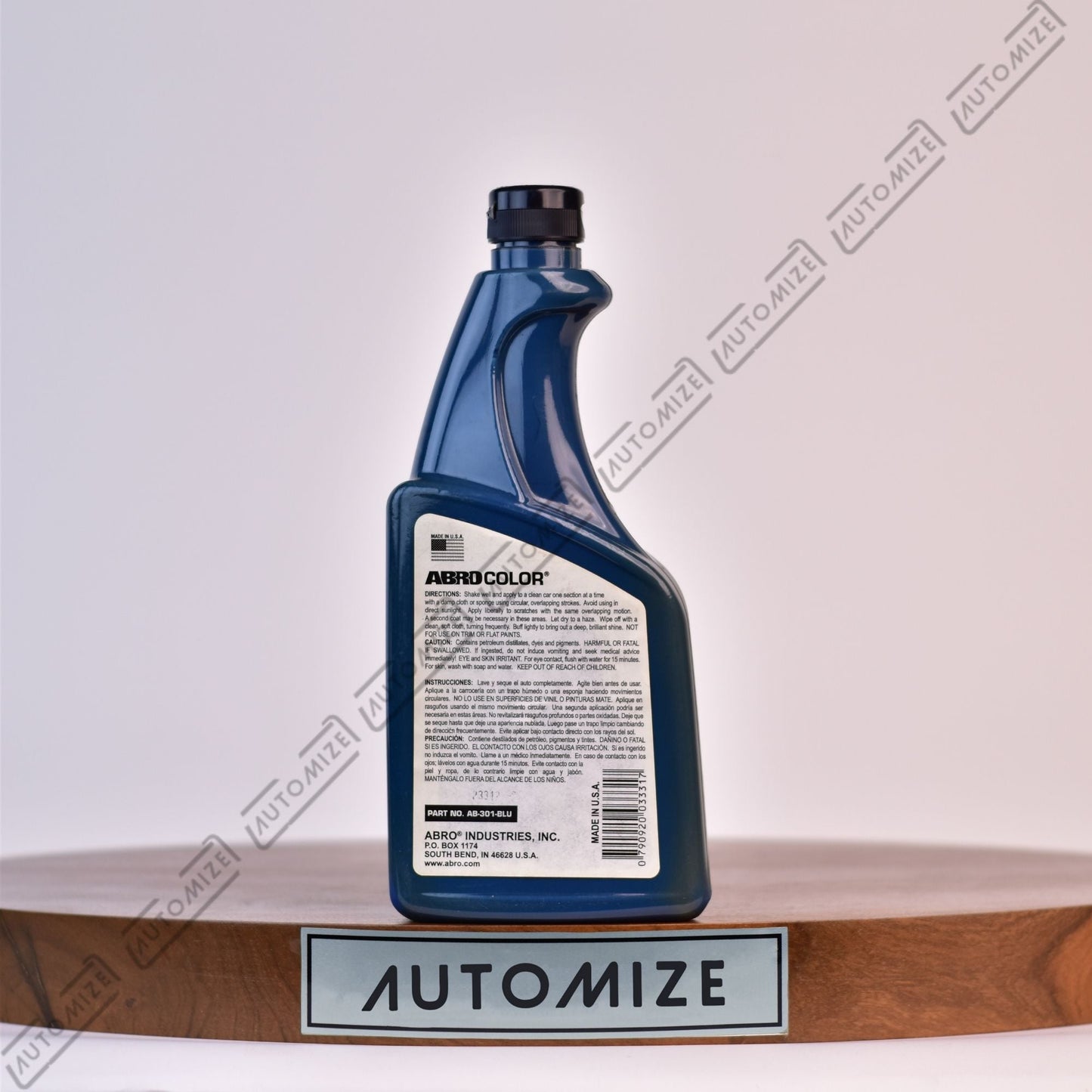 ABRO Color Car Polish with Color Enhancers - Multicolor (473ml) - Automize