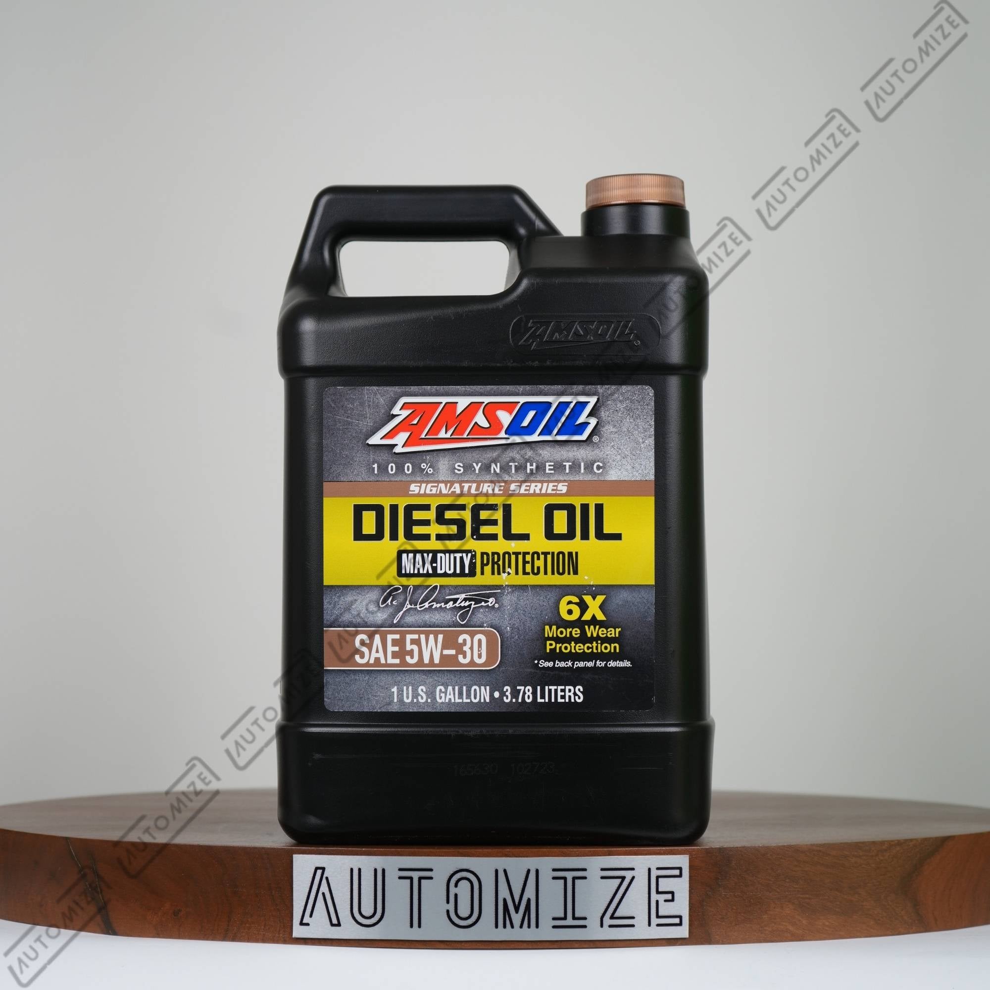 Amsoil 100% Synthetic Diesel Oil Max Duty Protection SAE 5W - 30 Signature Series (3.78l) - Automize