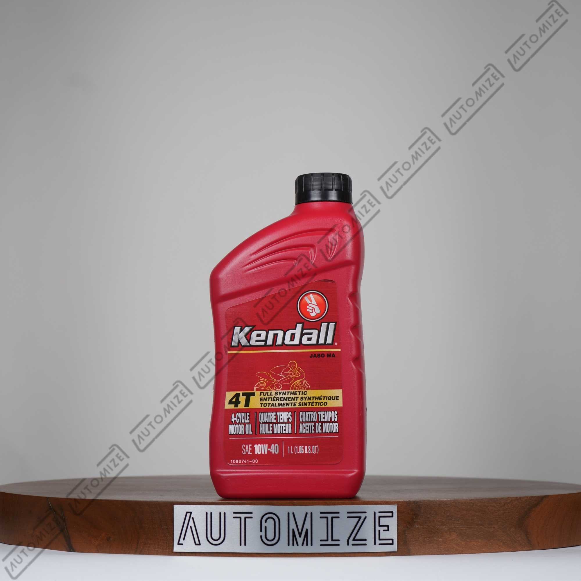 Kendall 4T Full Synthetic 4 - Cycle Motor Oil SAE 10W - 40 (1l) - Automize