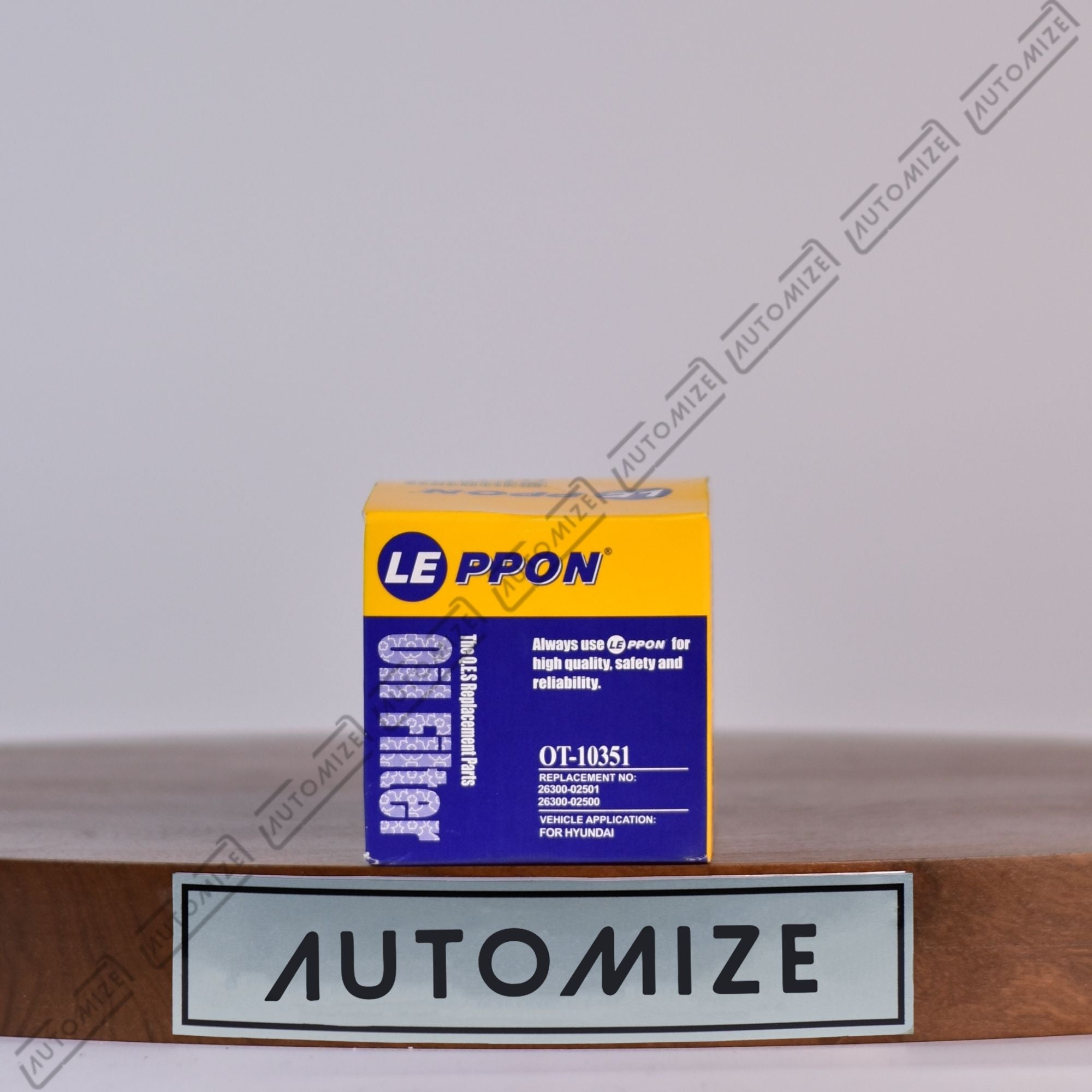 LE PPON Oil Filter (OT - 10351) - Automize
