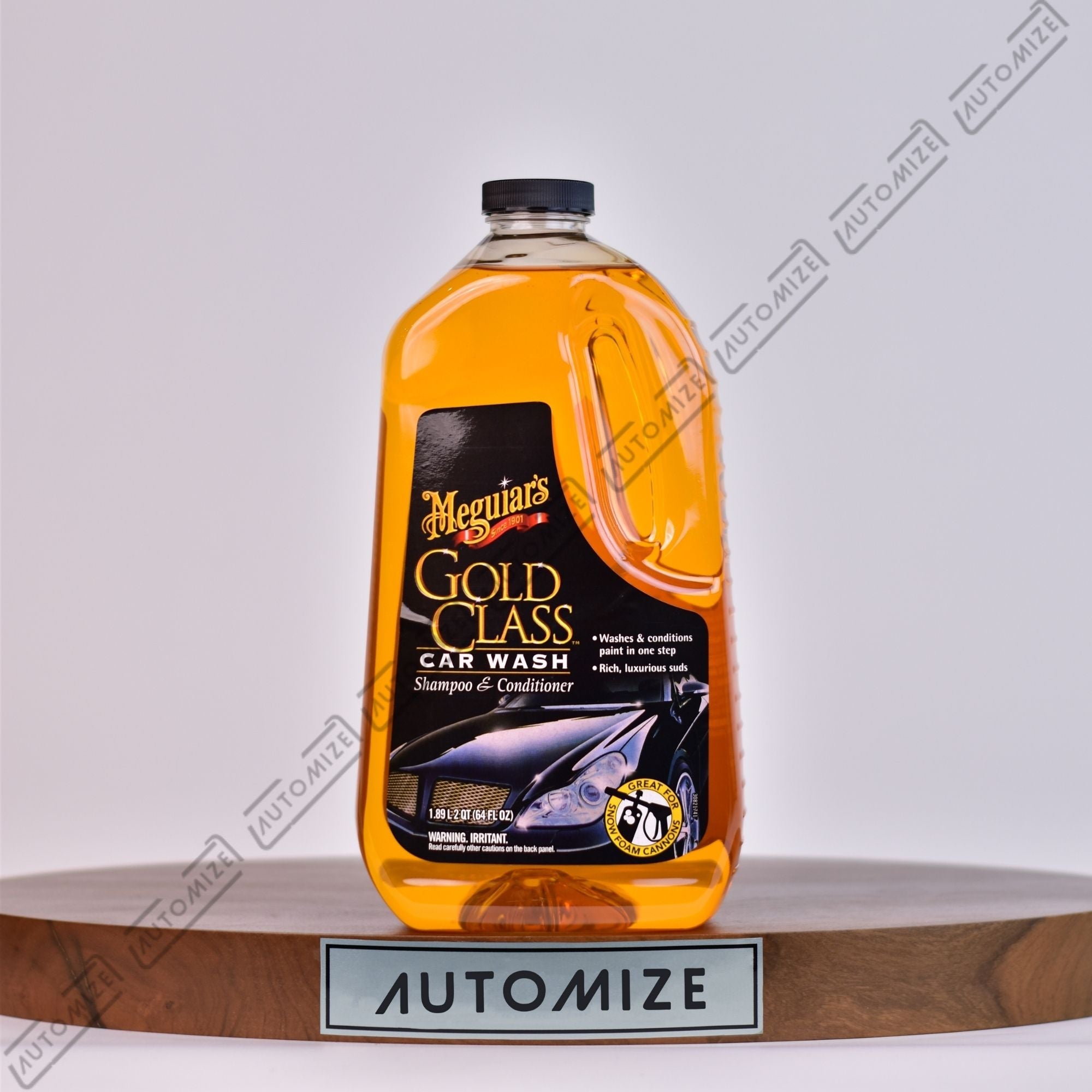 Buy Meguiar's Gold Class Car Wash Shampoo & Conditioner (1.89l) in Pakistan - Automize