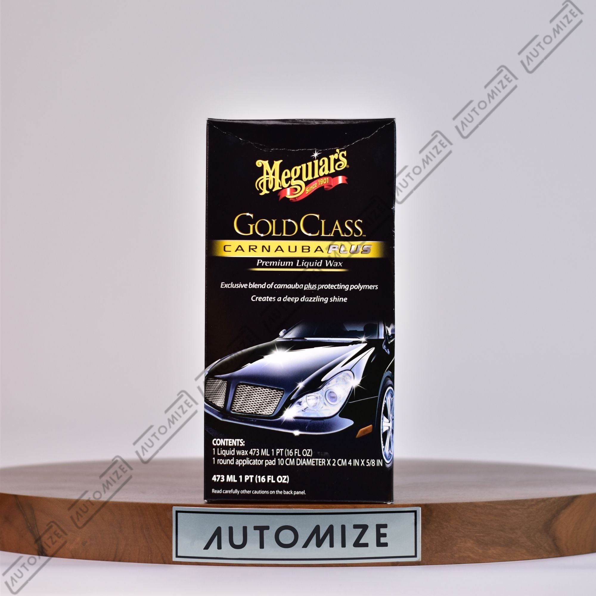 Buy Meguiar's Gold Class Carnauba Plus - Premium Liquid Wax with Applicator (473ml) in Pakistan - Automize