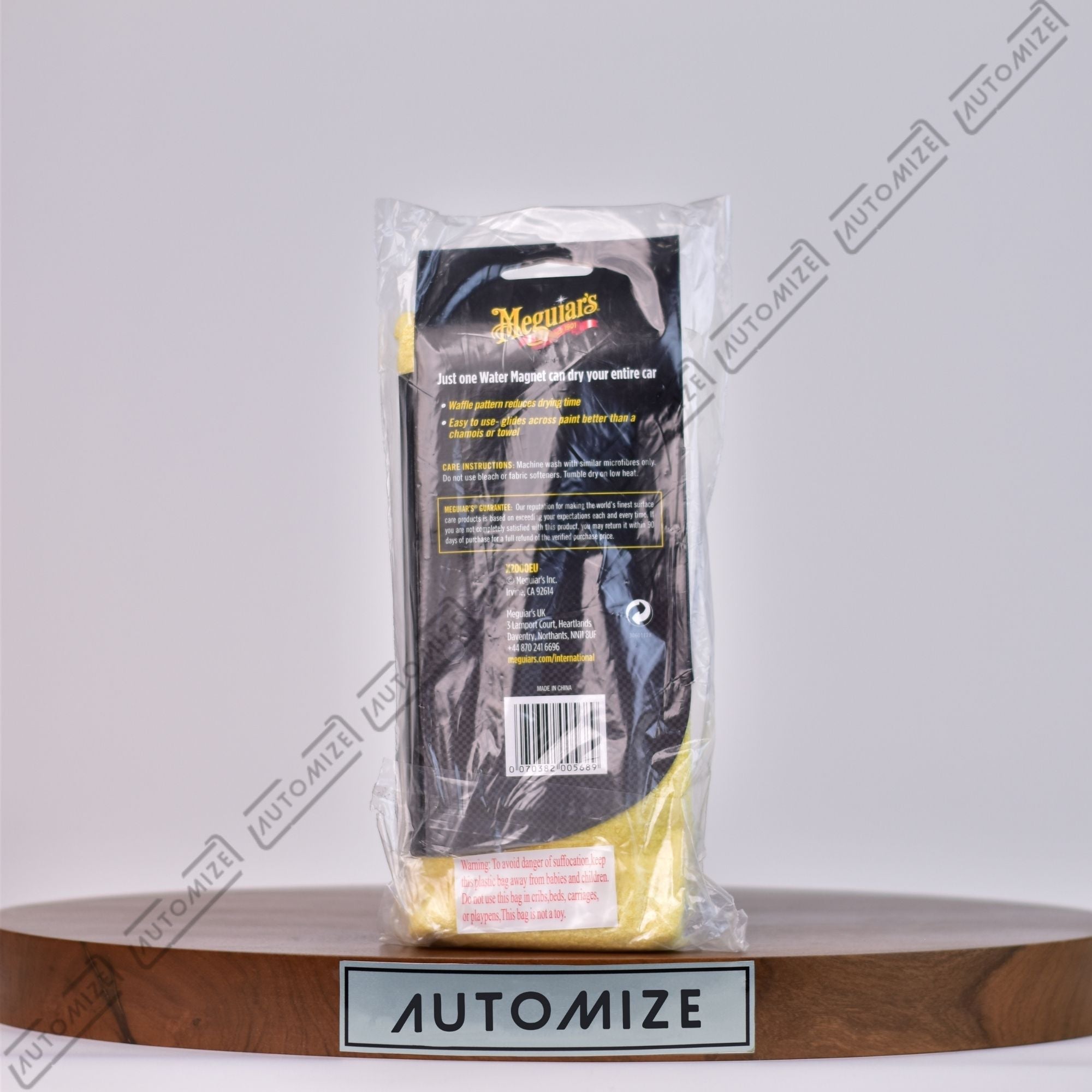 Order Online Meguiar's Microfibre Water Magnet Drying Towel - Automize