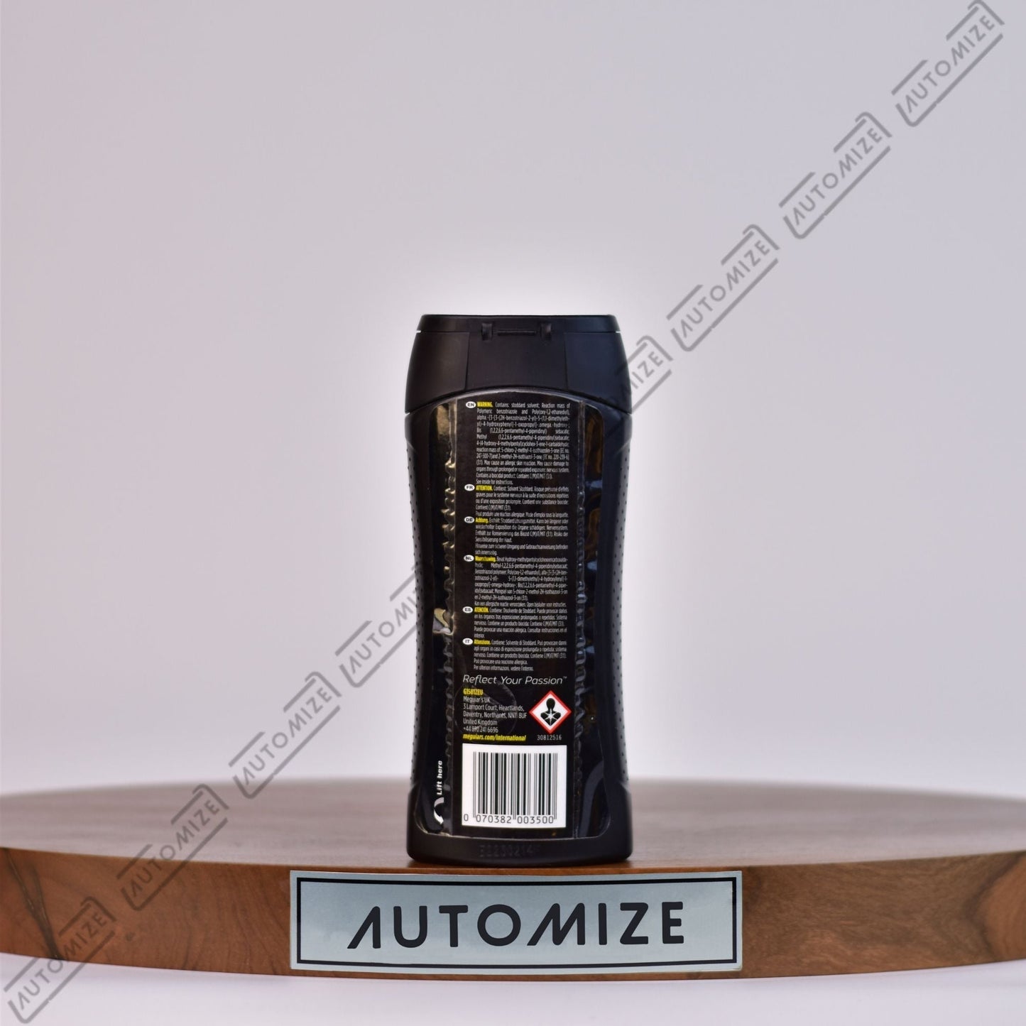 Order Online Meguiar's Ultimate Black Plastic Restorer (355ml) - Automize