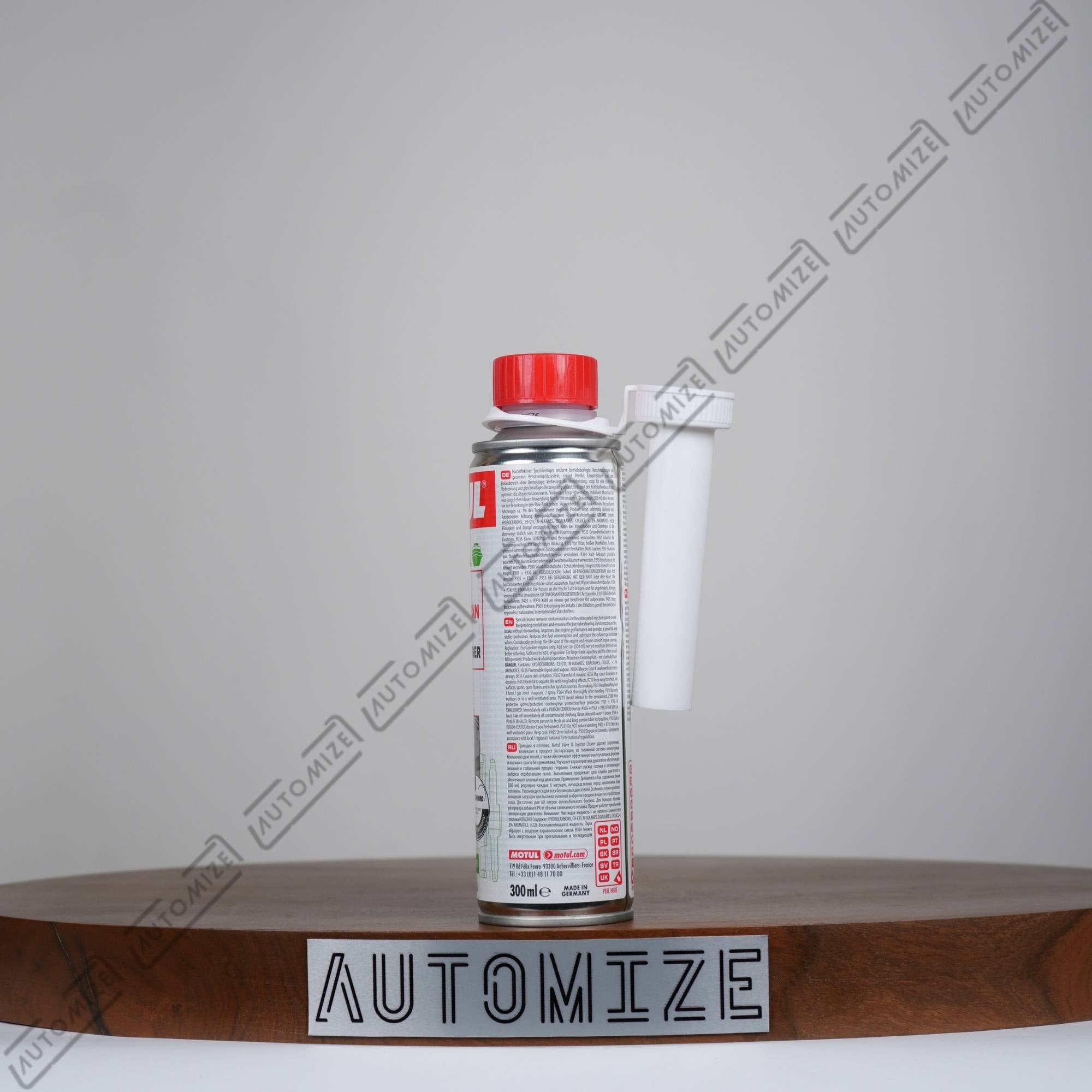 Motul Professional Valve and Injector Cleaner for Gasoline Systems (300ml) - Automize