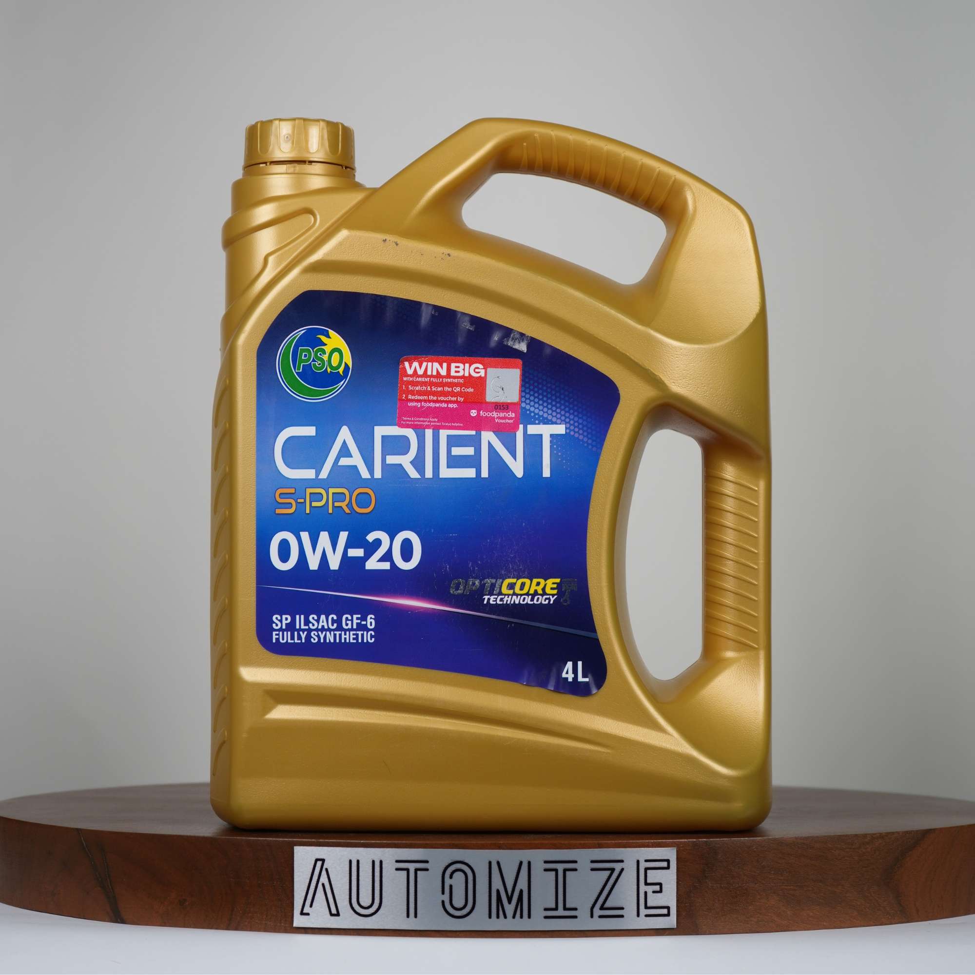 PSO Carient S - PRO 0W - 20 Opticore (4l) - Automize