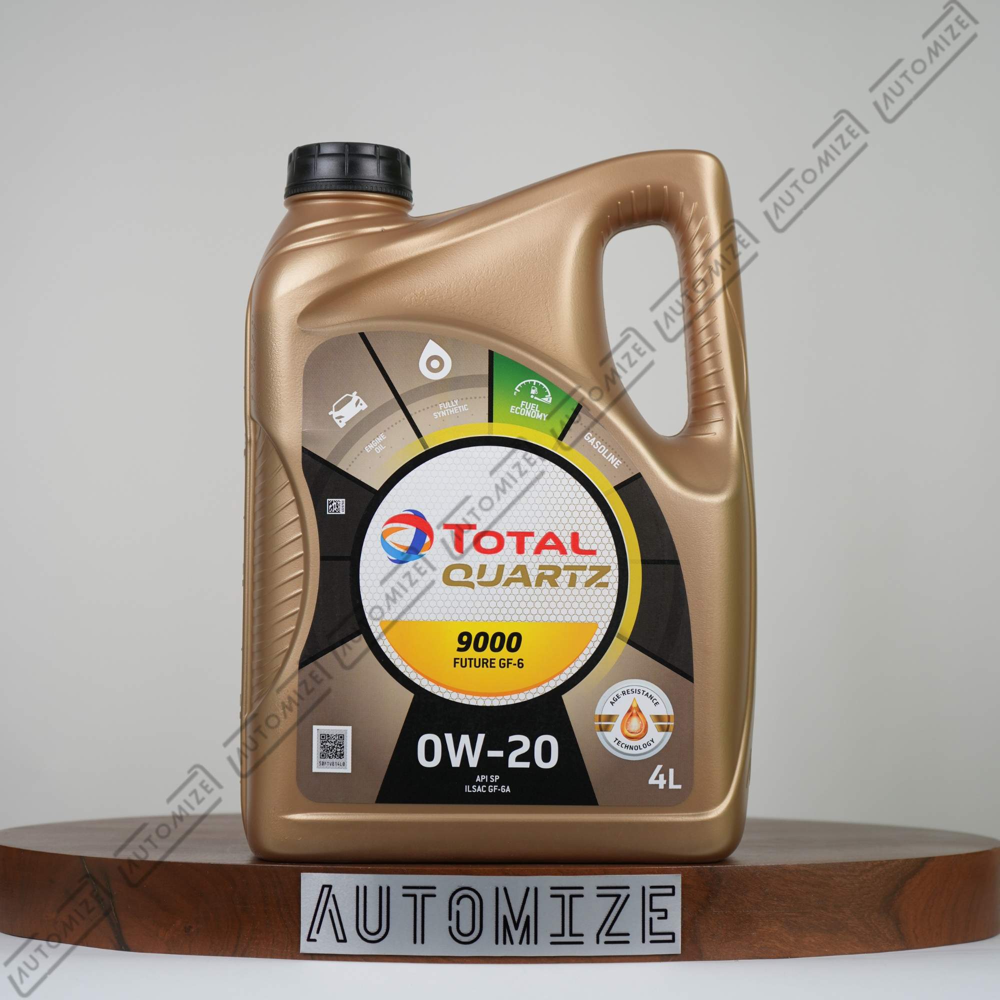 Total Quartz 9000 Future GF - 6 0W - 20 Fully Synthetic for Gasoline Systems (4l) - Automize