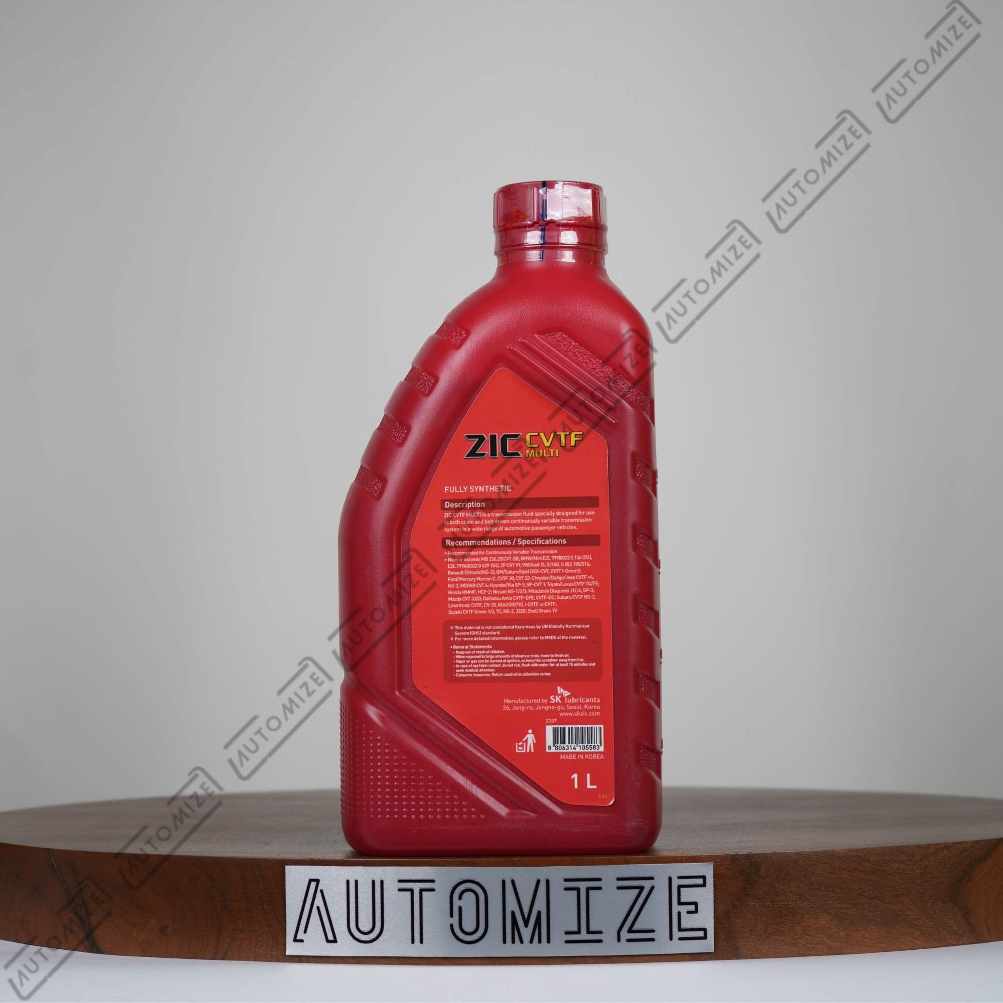 ZIC CVTF Multi Fully Synthetic (1l) - Automize