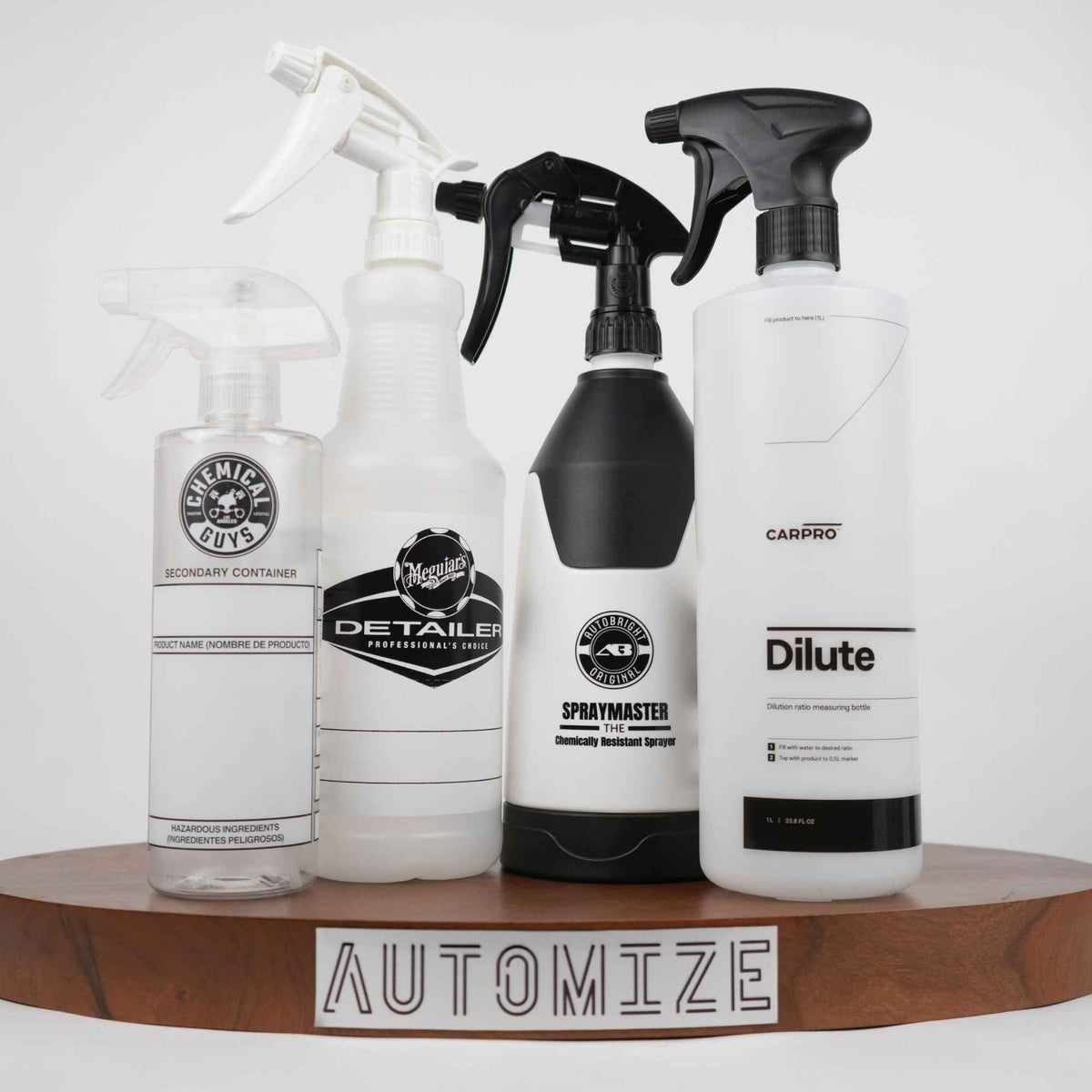 Spray Bottles, Spray Heads, and Dispenser Bottles