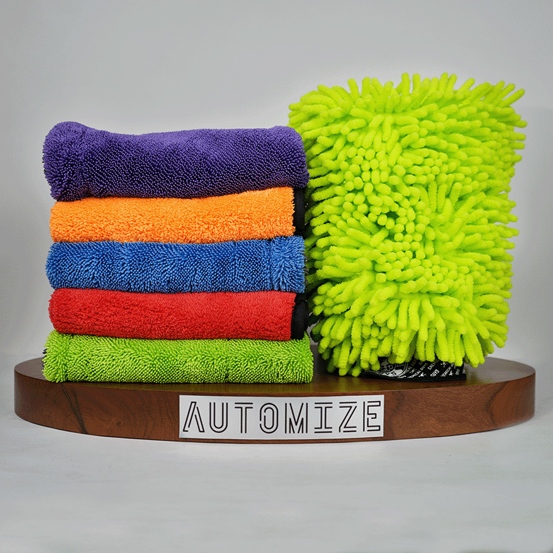 Towels and Wash Mitts - Automize