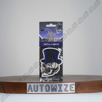 Aroma Car Air Freshener Day of The Dead - Skull in a High Hat