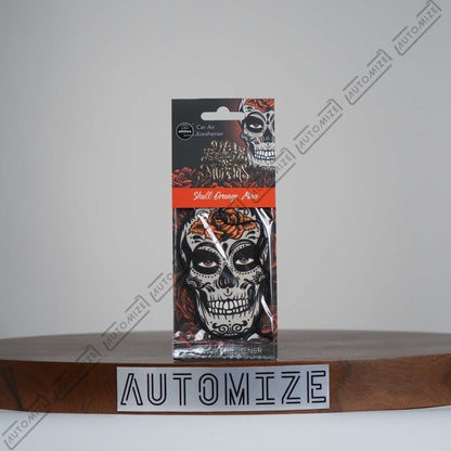 Aroma Car Air Freshener Day of The Dead - Skull Orange Man