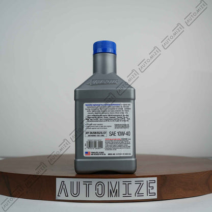 Amsoil 100% Synthetic Metric Motorcycle Oil SAE 10W-40 (946ml)