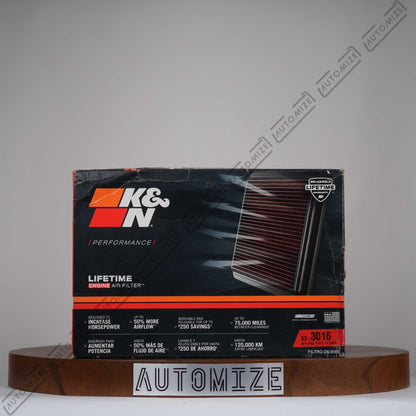K&N Performance Lifetime Air Filter 33-3016