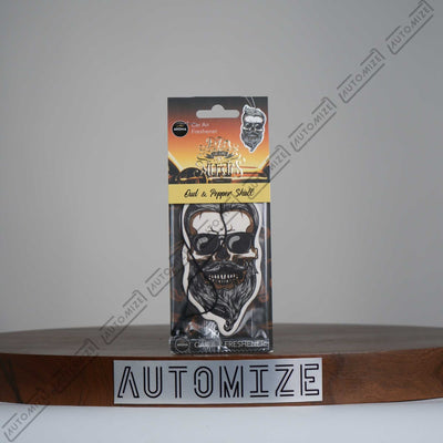 Aroma Car Air Freshener Day of The Dead - Oud and Pepper Skull