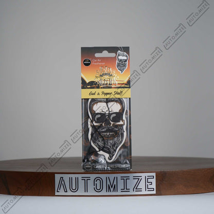 Aroma Car Air Freshener Day of The Dead - Oud and Pepper Skull