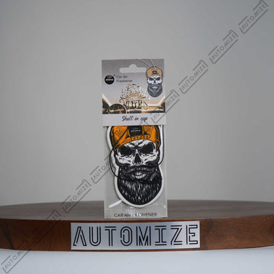 Aroma Car Air Freshener Day of The Dead - Skull in Cap