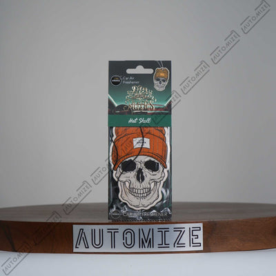 Aroma Car Air Freshener Day of The Dead - Hat Skull