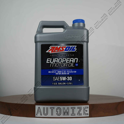 Amsoil 100% Synthetic European Motor Oil SAE 5W-30 [Blue] (3.78l)