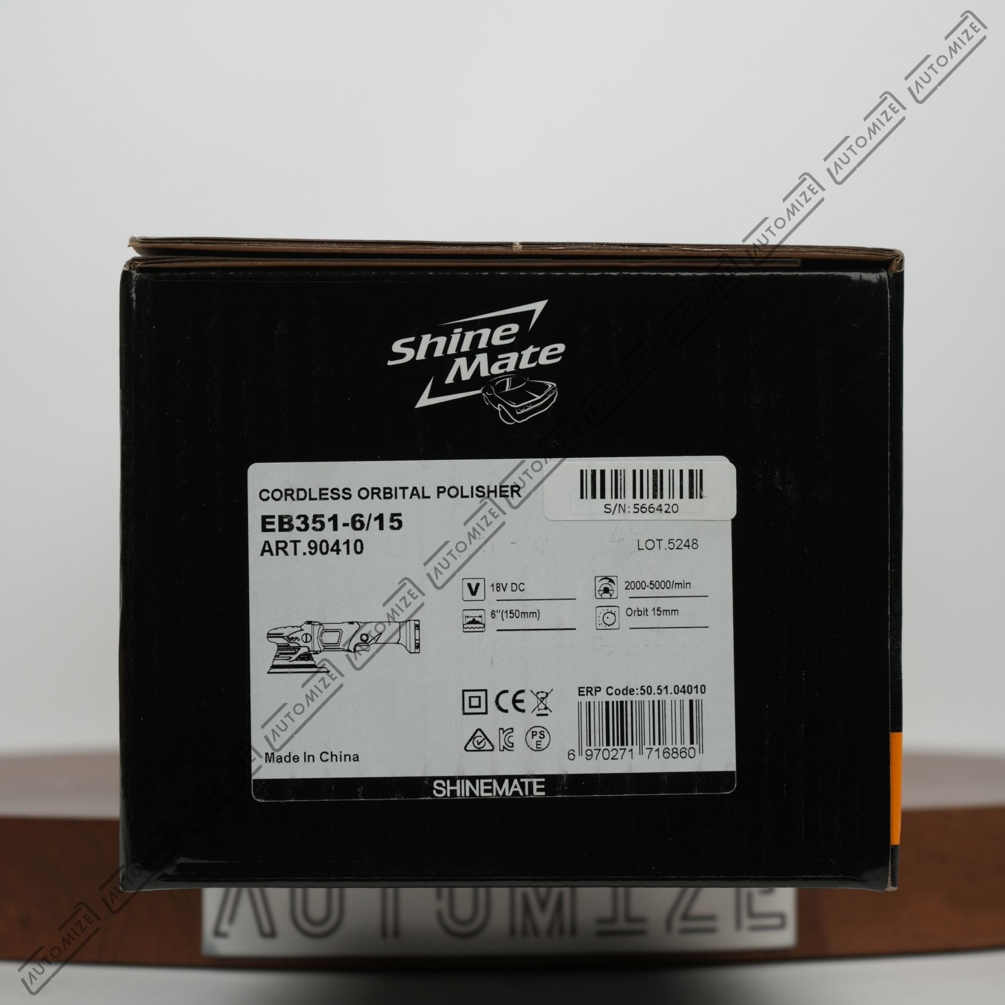 Shinemate Cordless Dual Action Polisher
