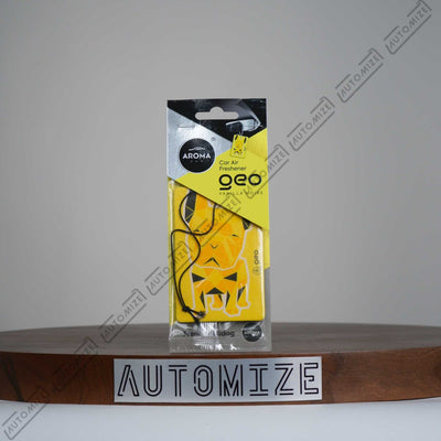 Aroma Car Air Freshener Geo - Vanilla Noire