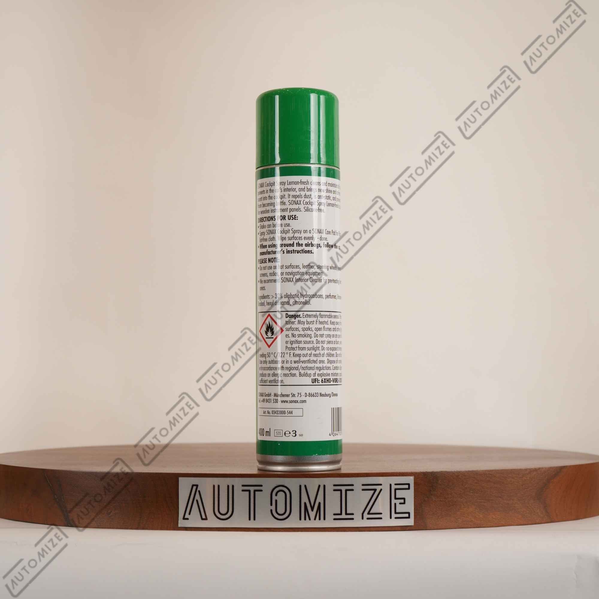 Sonax Cockpit Spray (400ml)