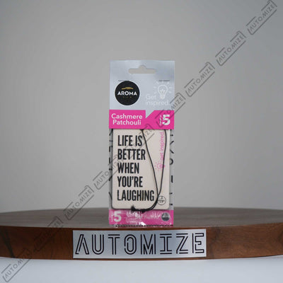 Aroma Car Air Freshener Get Inspired - Cashmere Patchouli