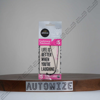 Aroma Car Air Freshener Get Inspired - Cashmere Patchouli