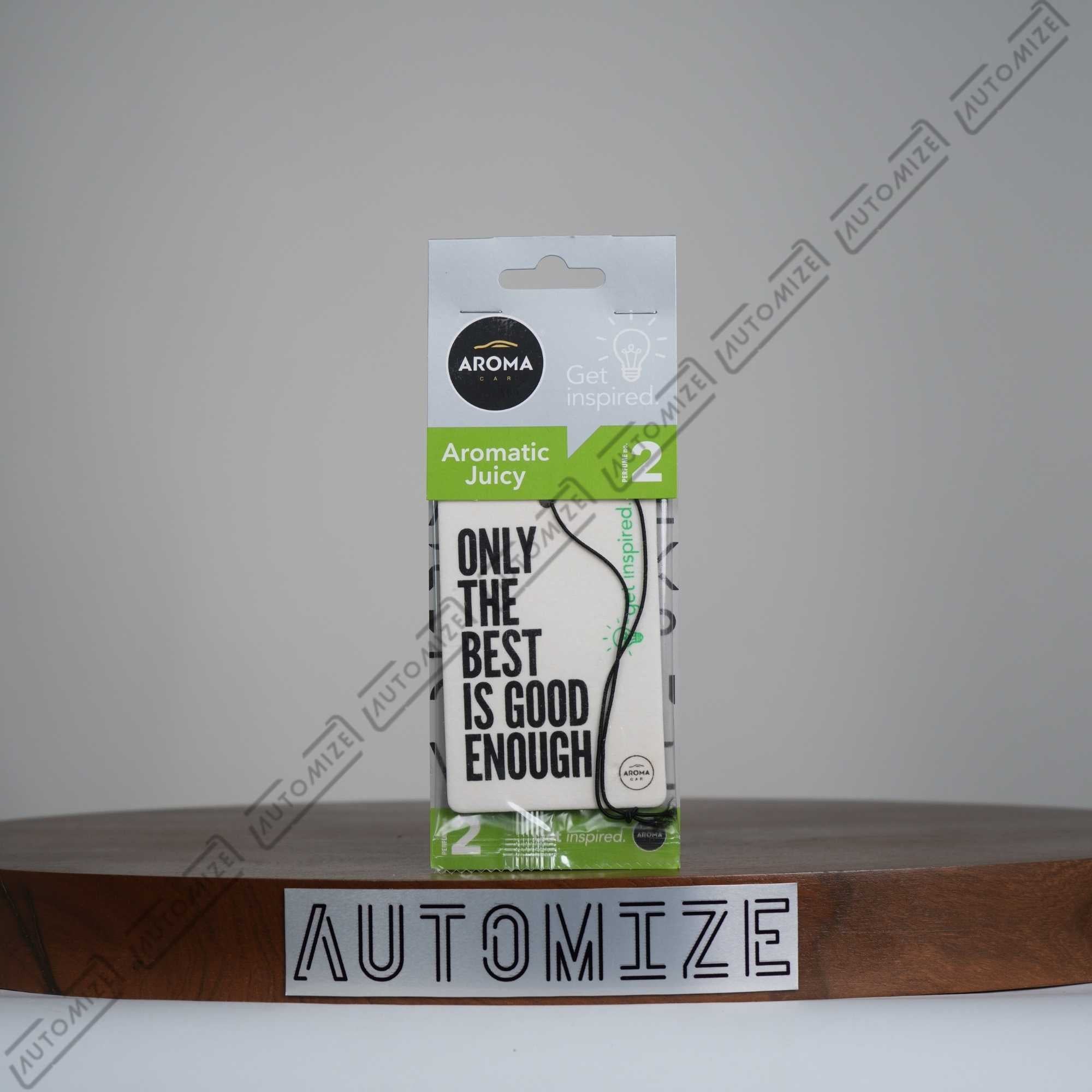 Aroma Car Air Freshener Get Inspired - Aromatic Juicy