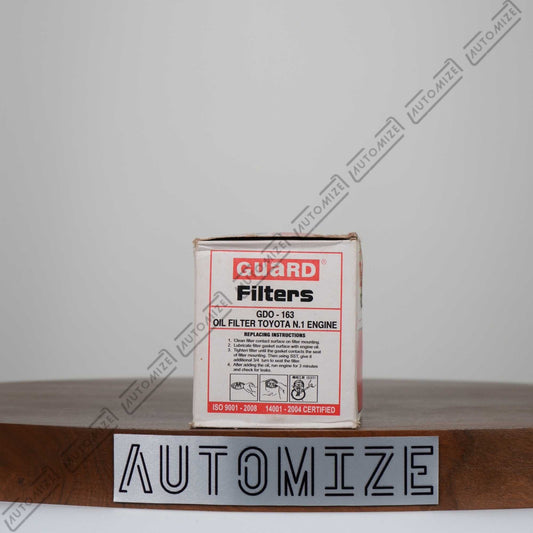 Buy Guard Oil Filter [GDO-163] for Toyota N.1 Engine | Automize.pk