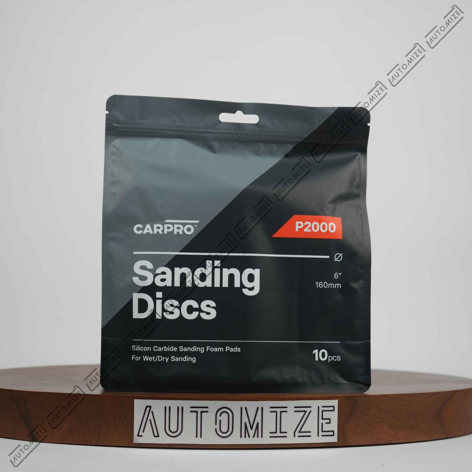 Carpro Sanding Disc 6 Inches- 2000p [Pack of 10]