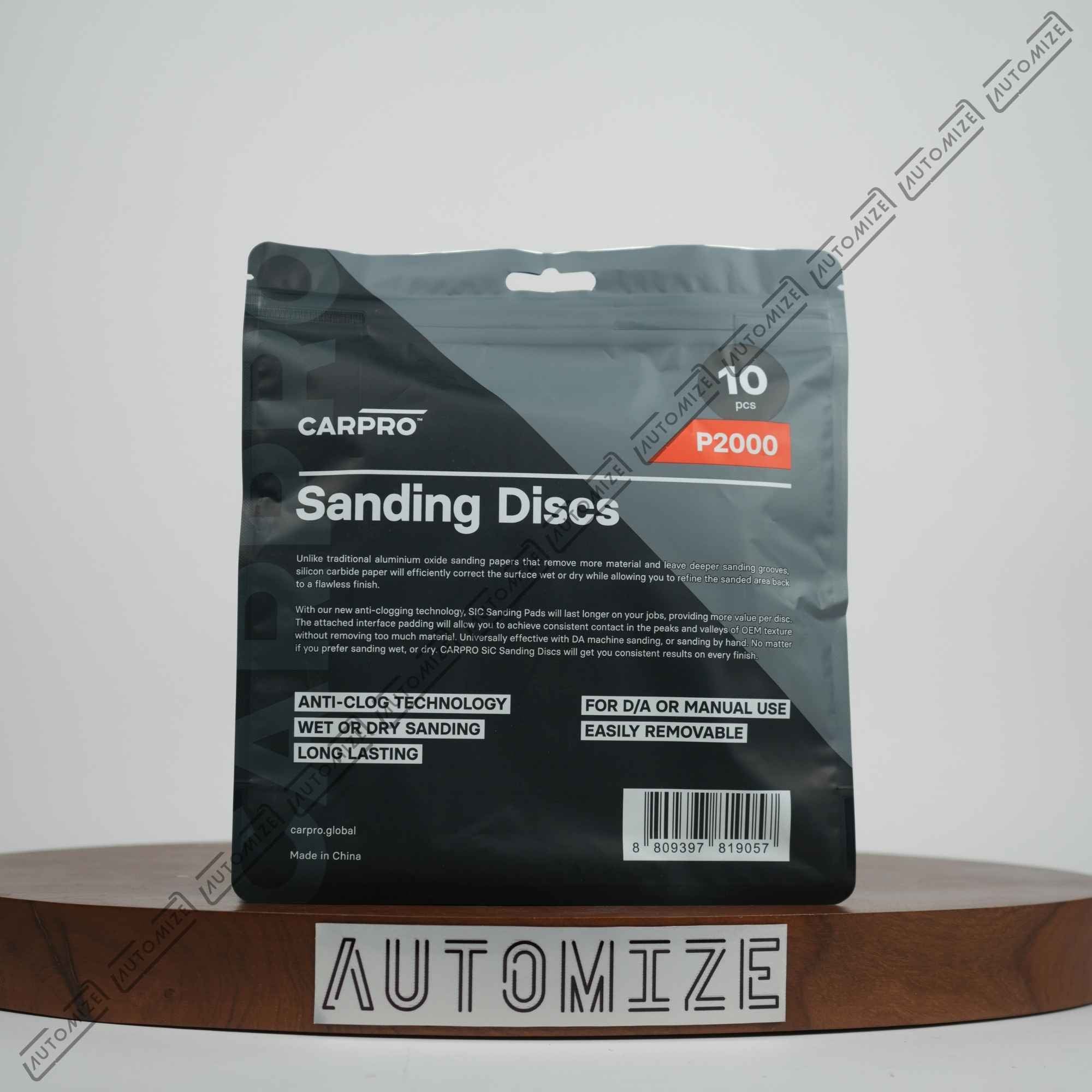 Carpro Sanding Disc 6 Inches- 2000p [Pack of 10]