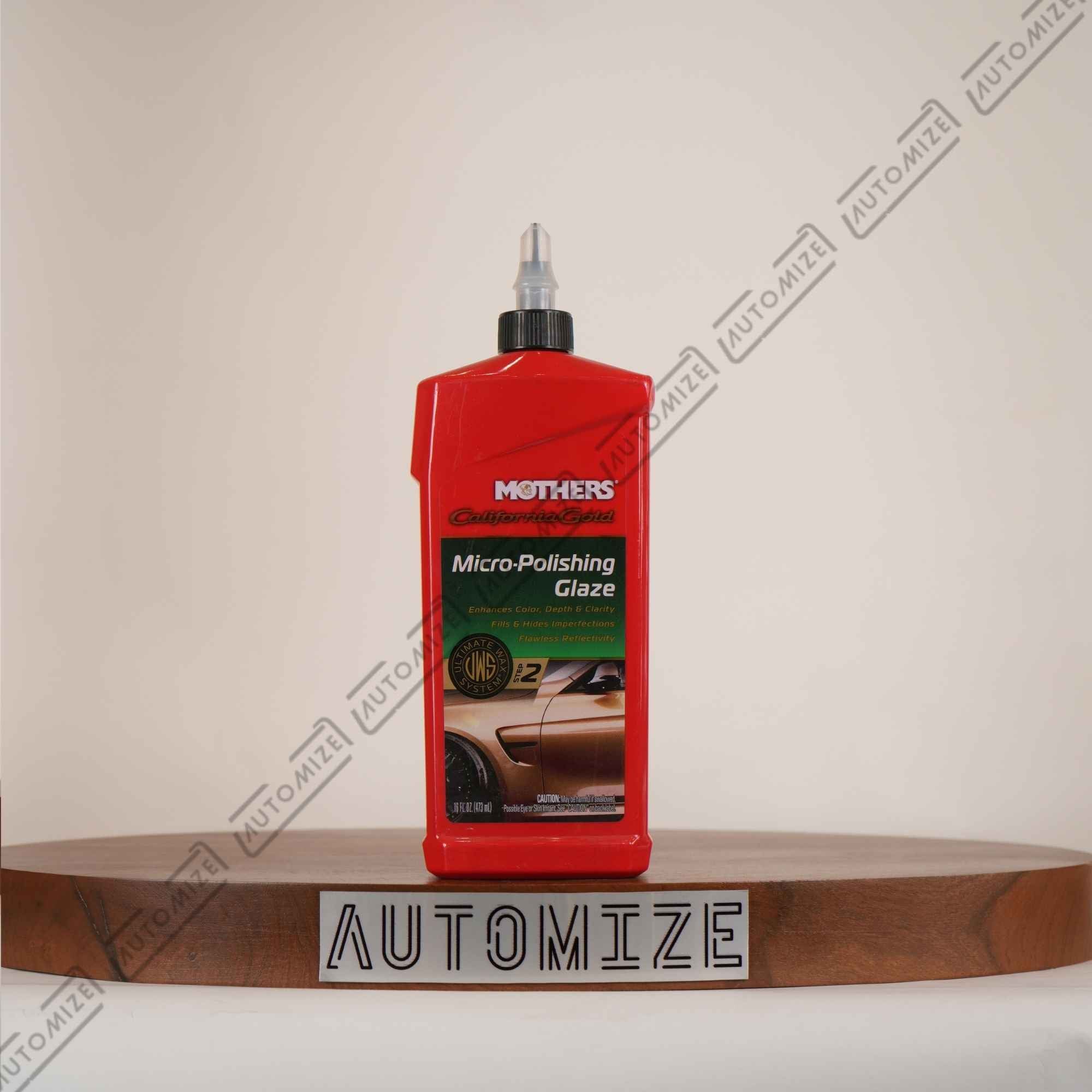 Mothers Micro polishing Glaze Ultimate Wax System Step 2 (473ml)