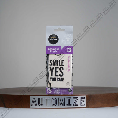 Aroma Car Air Freshener Get Inspired - Glamour Fresh