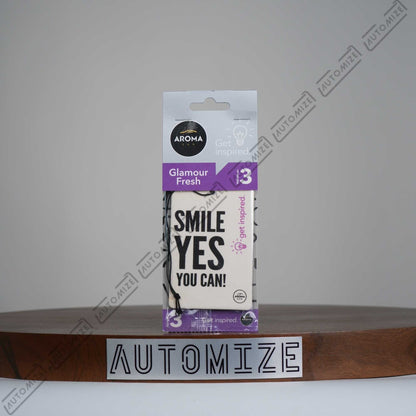 Aroma Car Air Freshener Get Inspired - Glamour Fresh