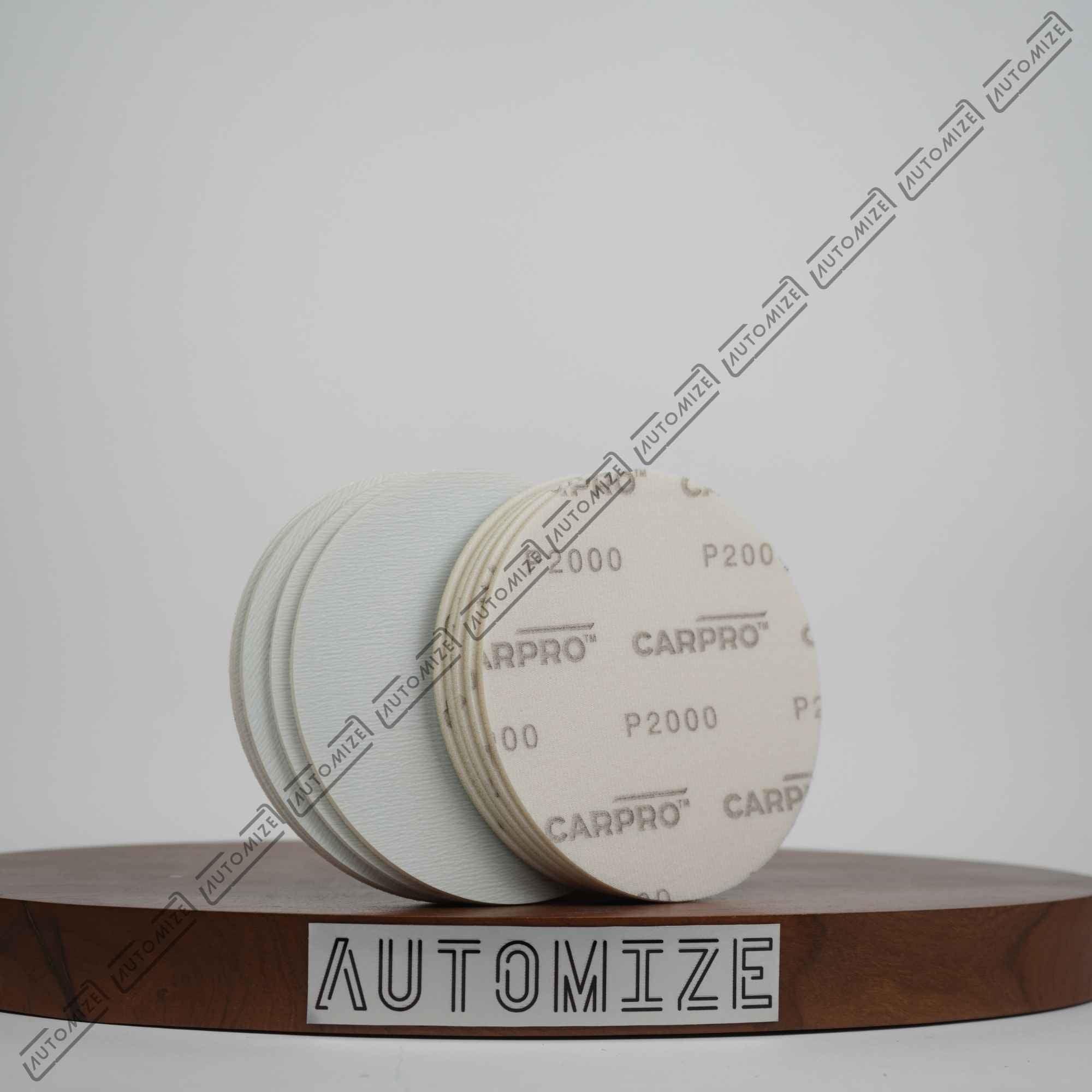 Carpro Sanding Disc 6 Inches- 2000p [Pack of 10]
