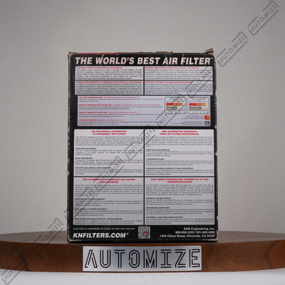 K&N High Flow Air Filter Washable and Reusable 33-2435