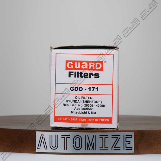 Buy Guard Oil Filter [GDO-171] for Hyundai Shehzore | Automize.pk