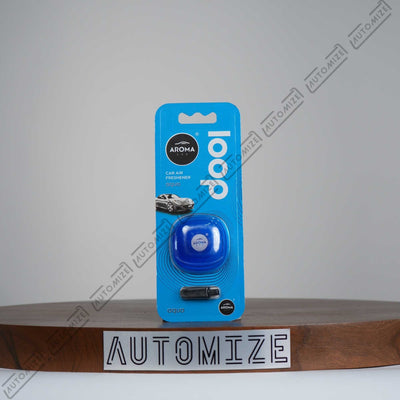 Aroma Car Air Freshener Loop - Aqua