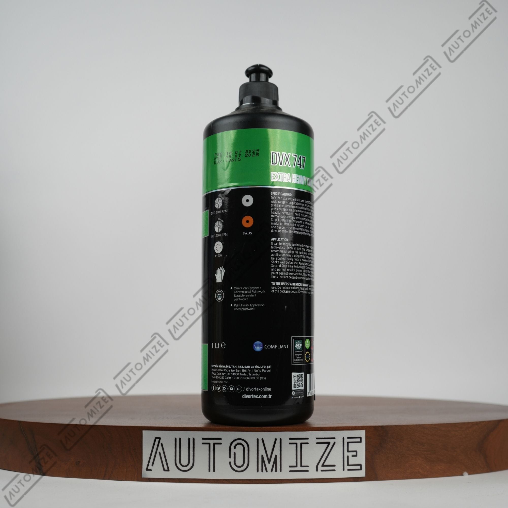 Divortex Extra Heavy Cut Compound (1l)
