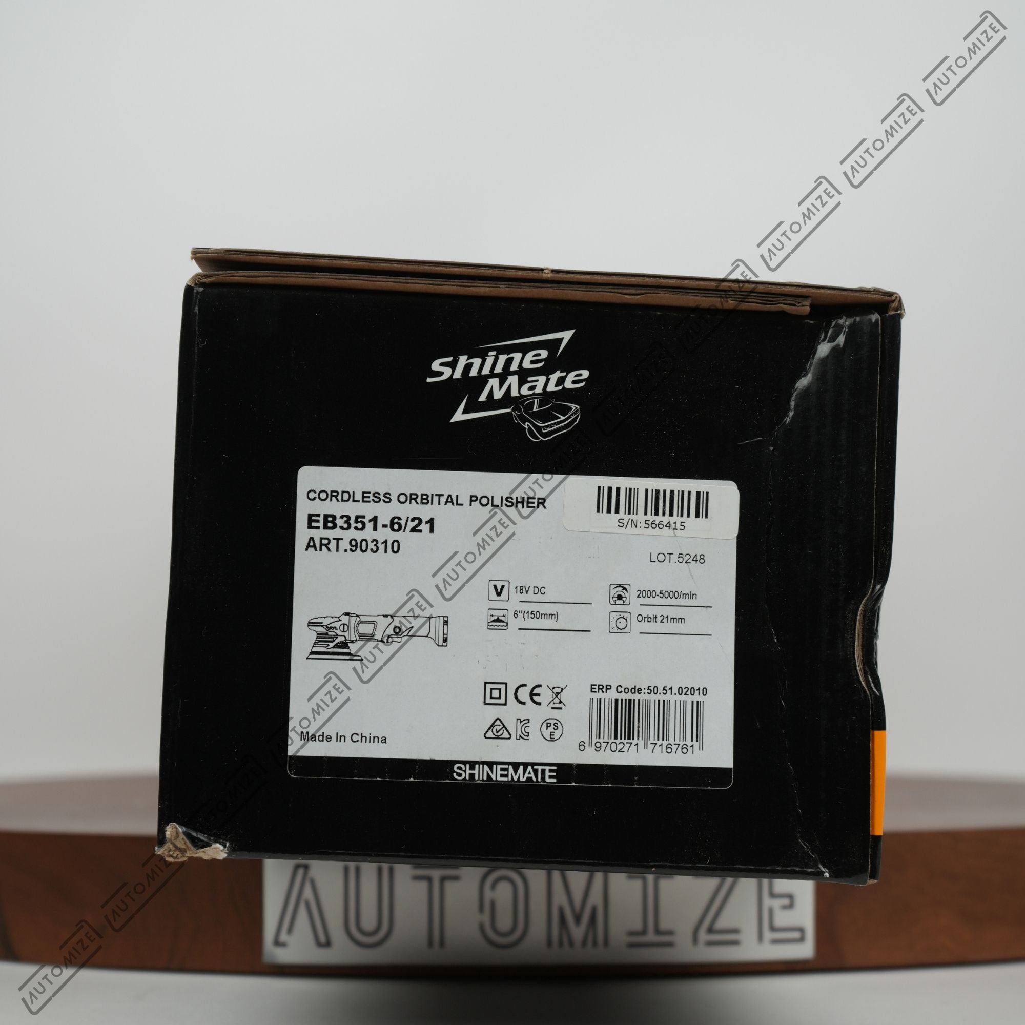 Shinemate Cordless Dual Action Polisher