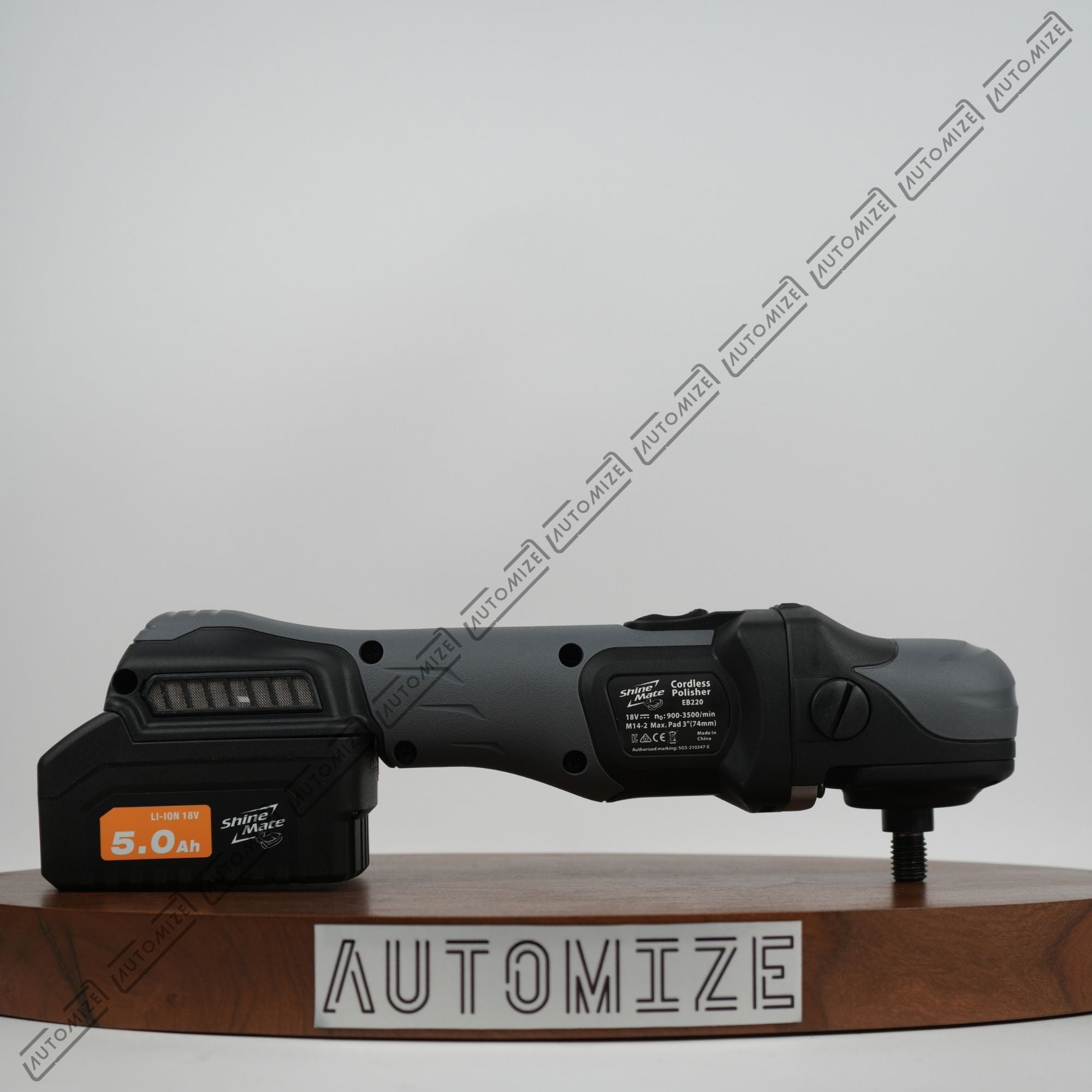 Shinemate Cordless Rotary Polisher Kit EB220KIT