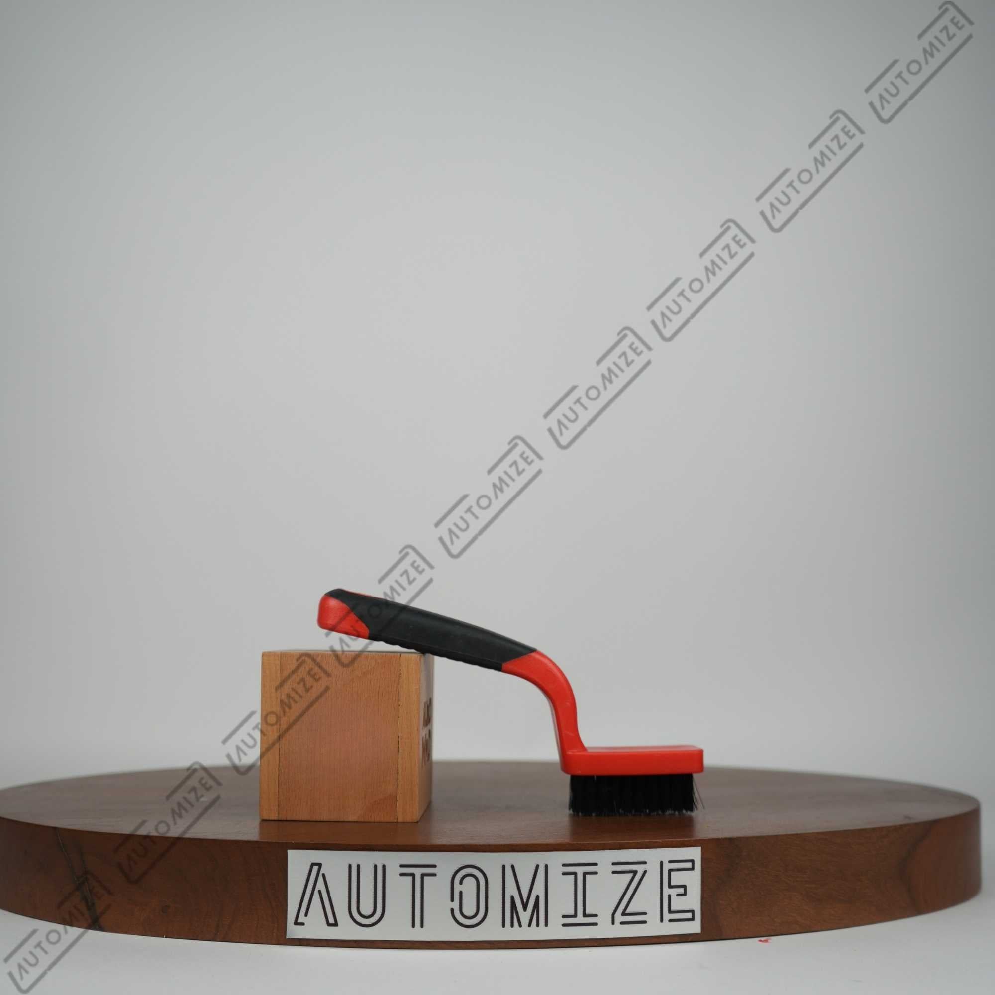 Automize Detailing - Black and Red Hard Scaling Brush