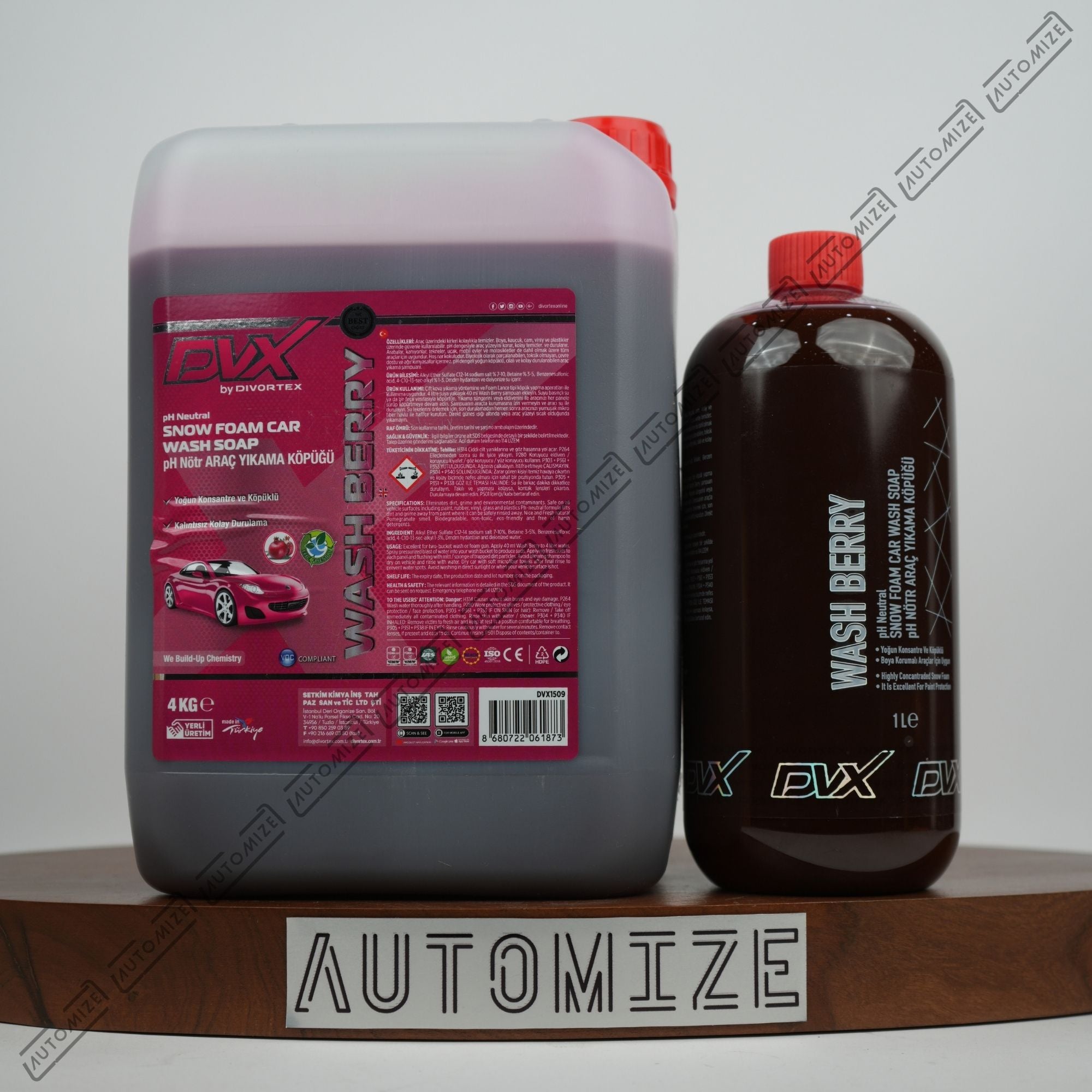 Divortex Wash Berry pH Balanced Car Shampoo